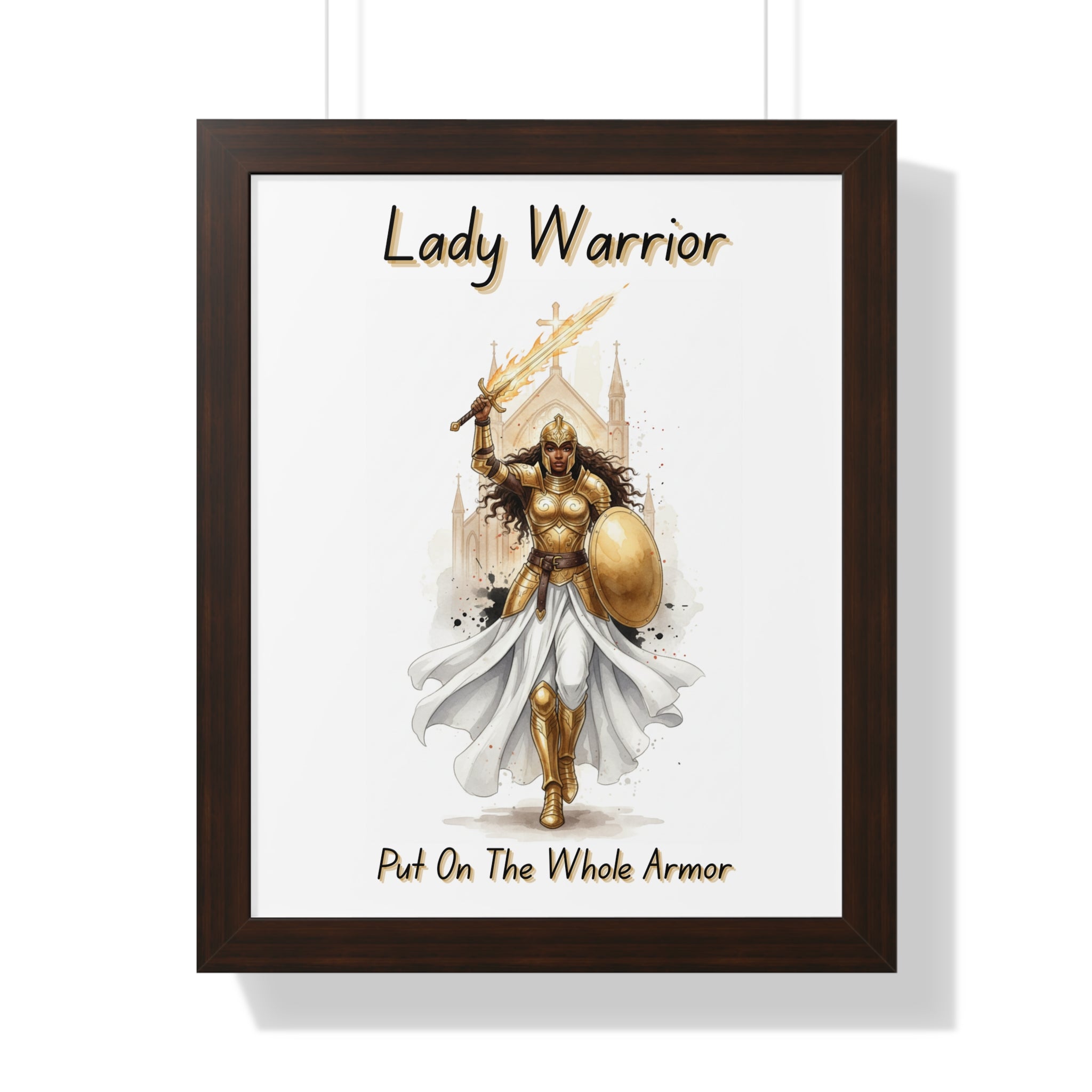 Lady Warrior Wall Art