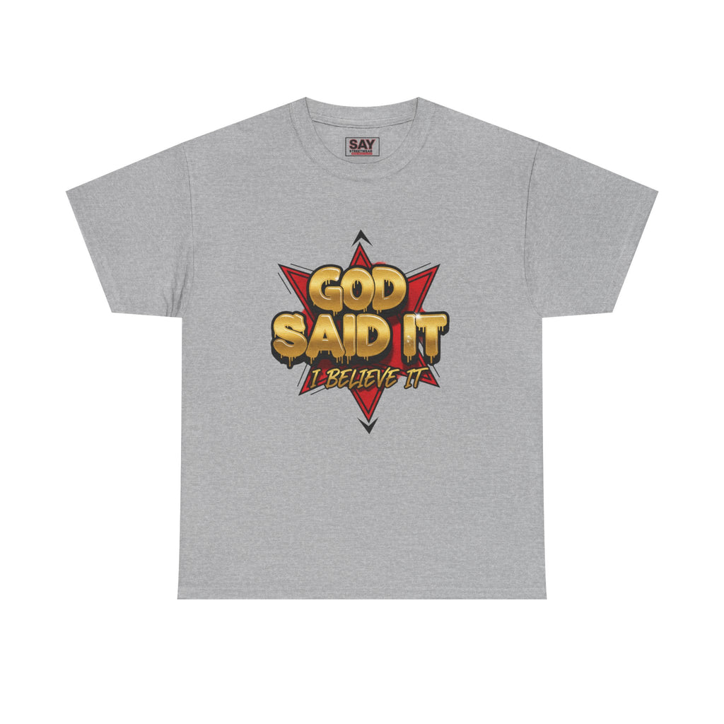 God Said It Short Sleeve Tee