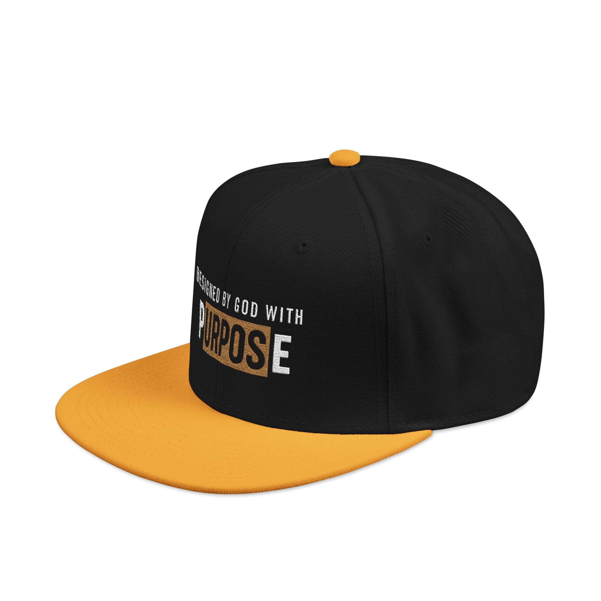 Designed By God Snapback Hat