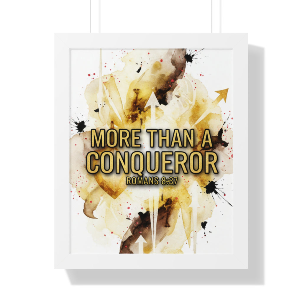 More Than a Conqueror Wall Art