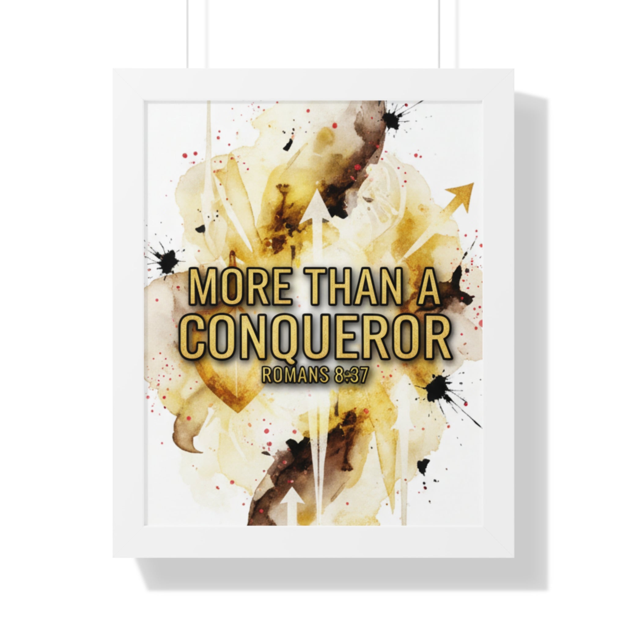 More Than a Conqueror Wall Art