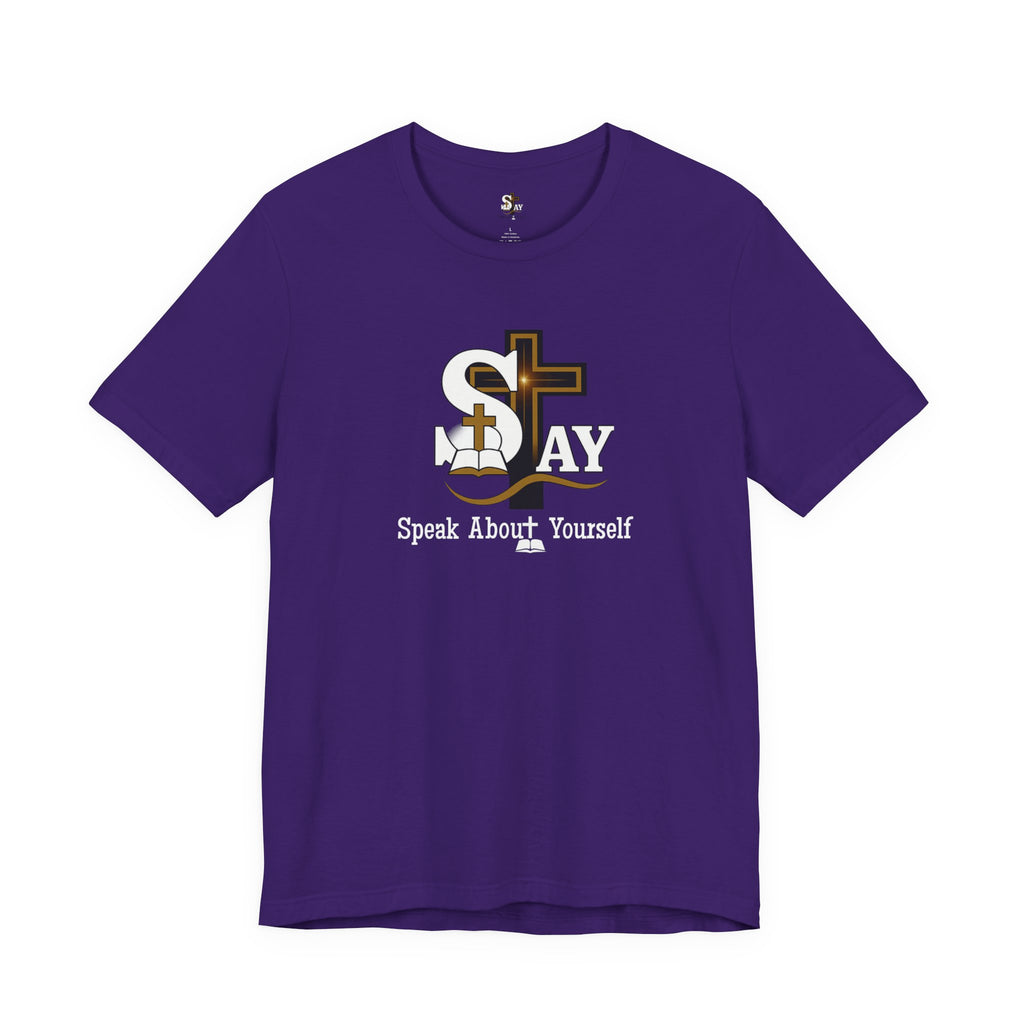 SAY Cross Logo Short Sleeve Tee