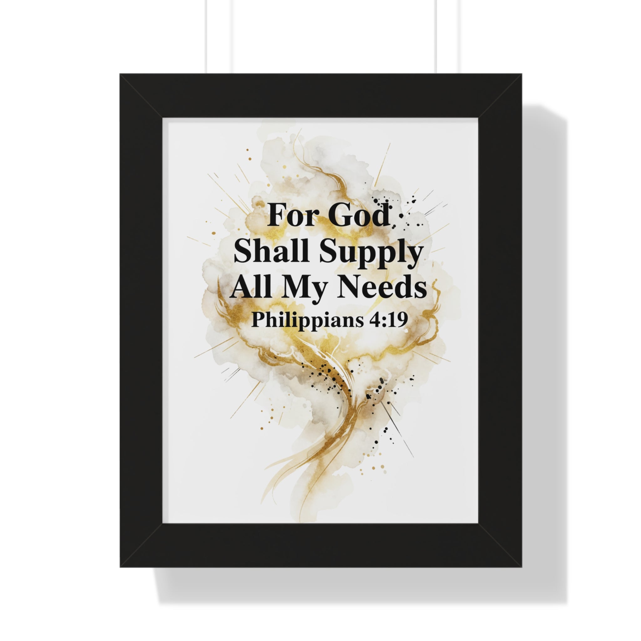 God Shall Supply....Wall Art