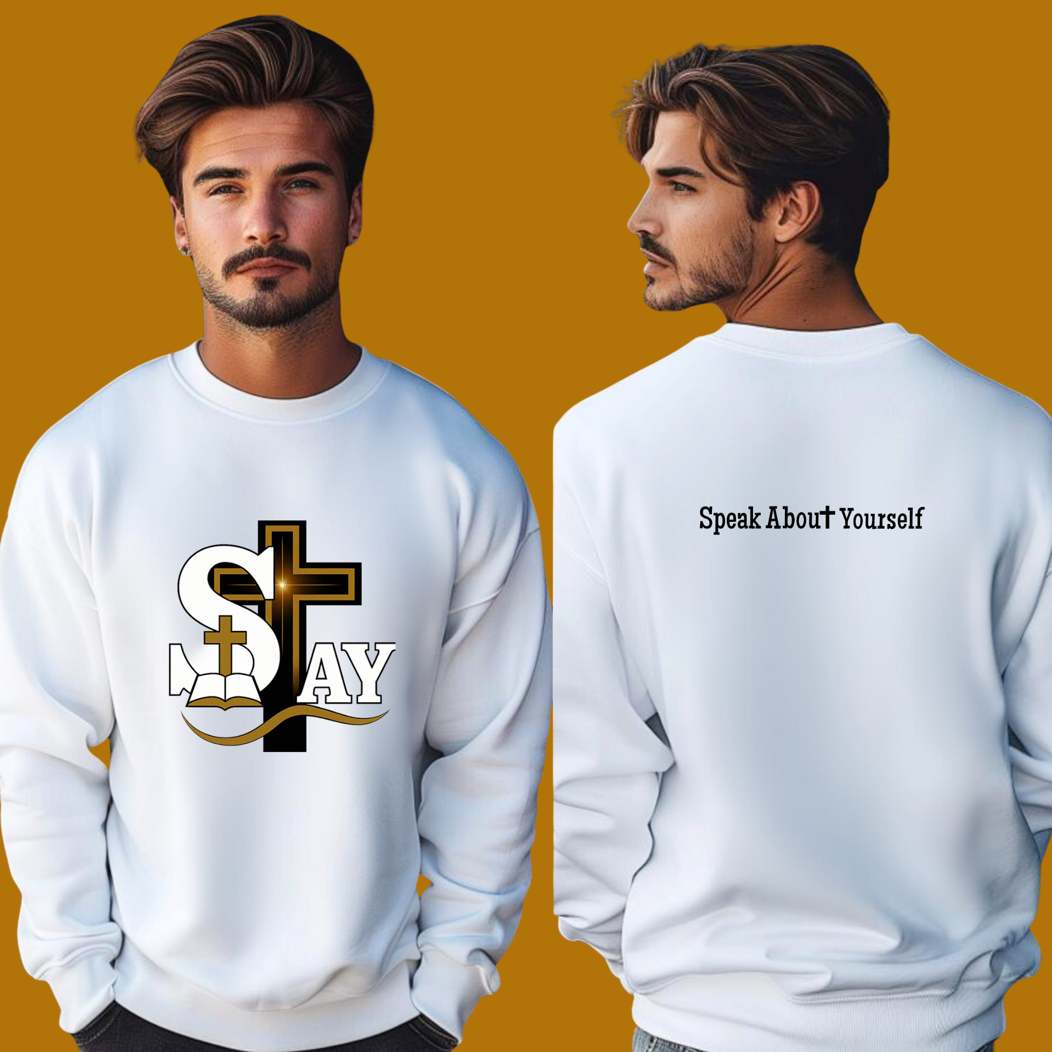 SAY Cross Logo Sweatshirt