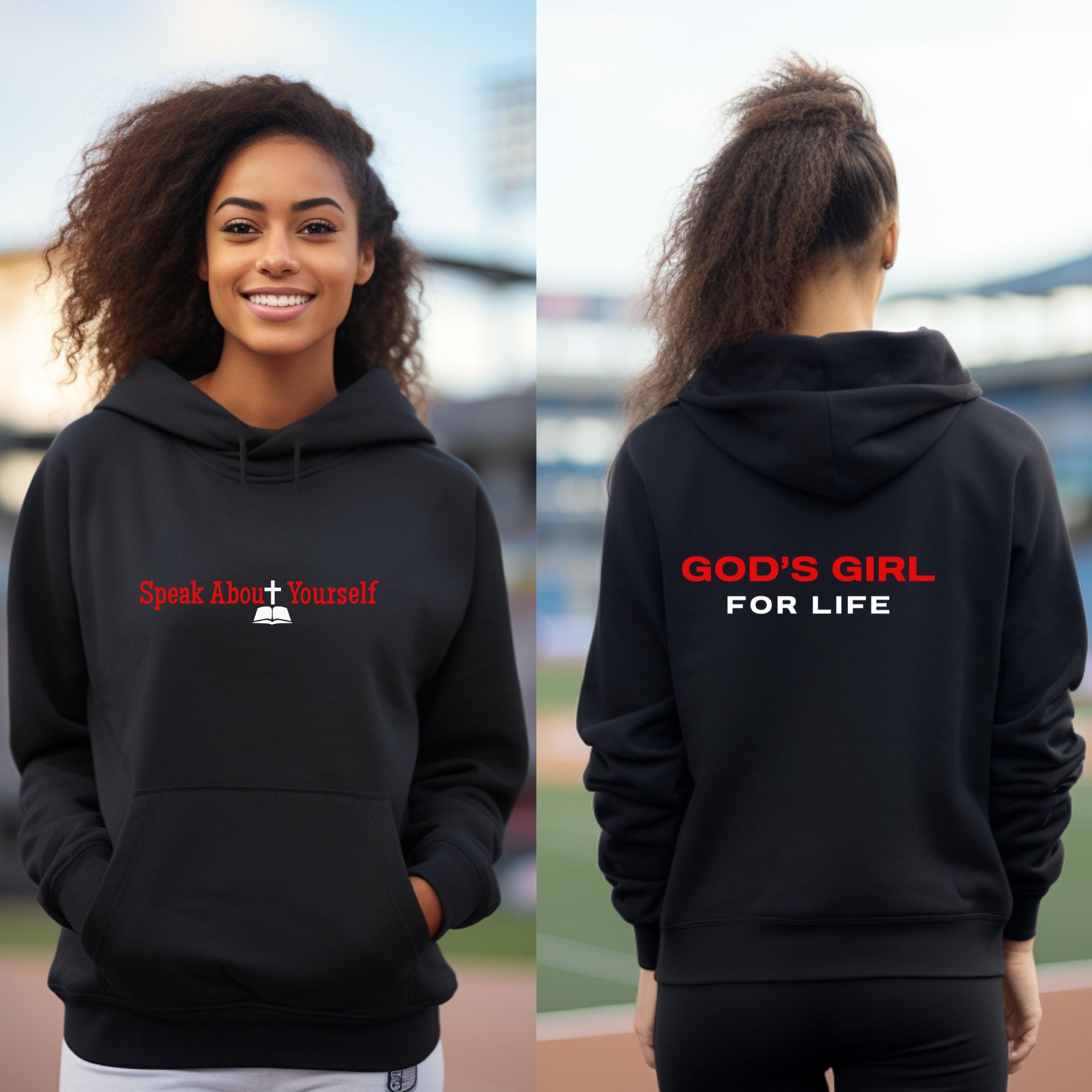 SAY God's Girl...Pullover Hoodie