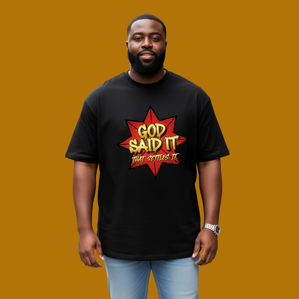 God Said It Short Sleeve T-Shirt