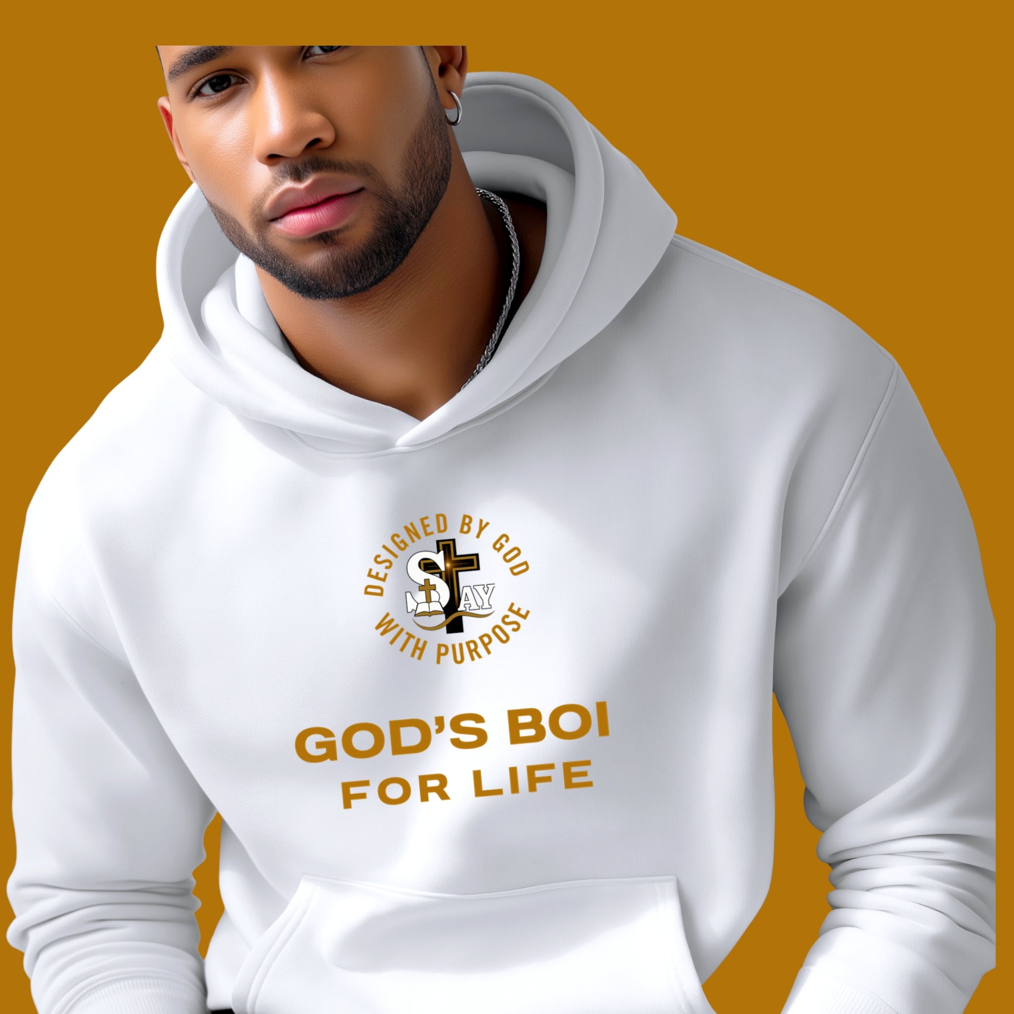 God's Boi...Pullover Hoodie