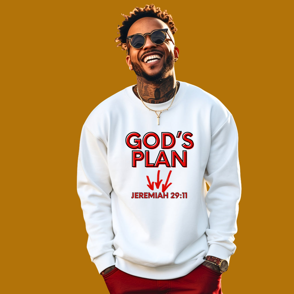 God's Plan Scripture Sweatshirt