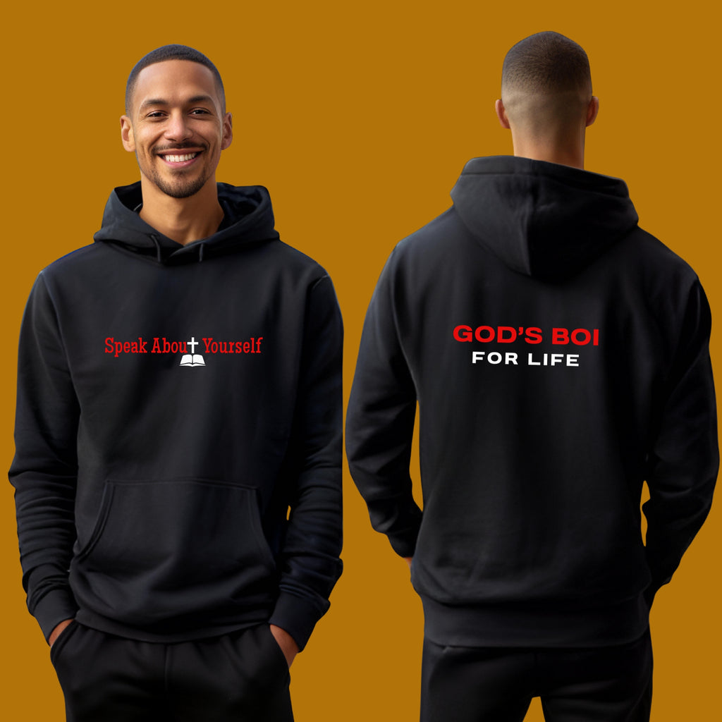 SAY God's Boi...Pullover Hoodie