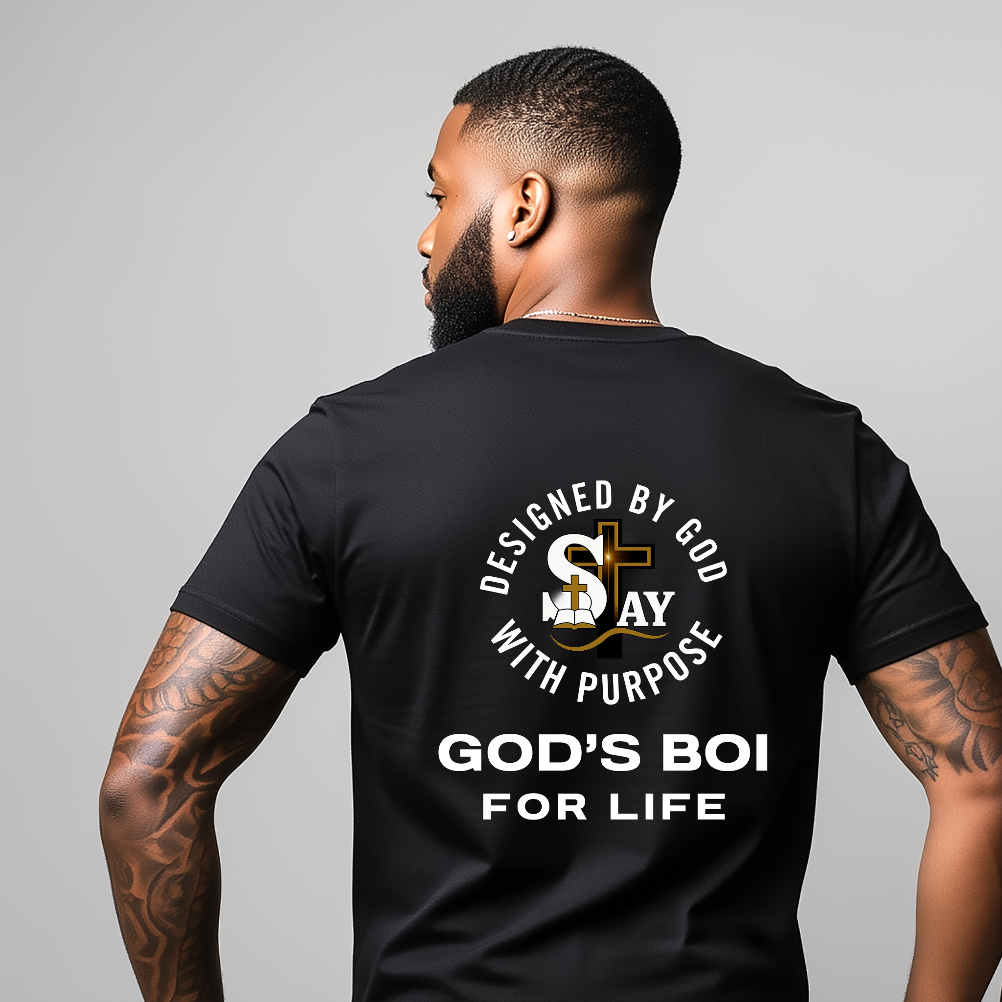 God's Boi For Life Short Sleeve Tee