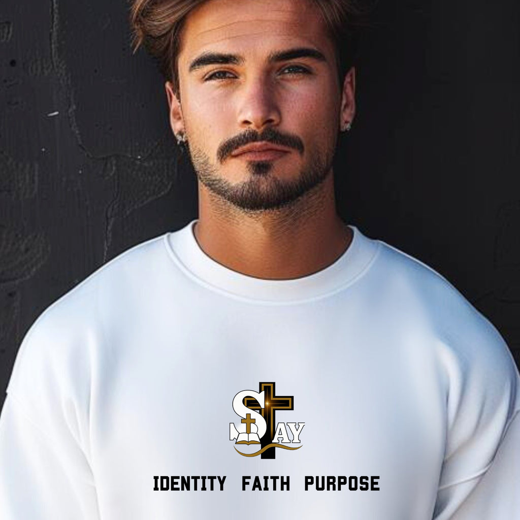 Identity Faith Purpose Crewneck Sweatshirt