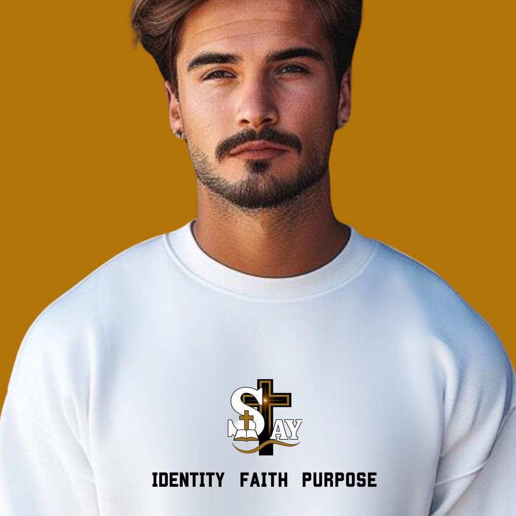 Identity Faith Purpose Crewneck Sweatshirt