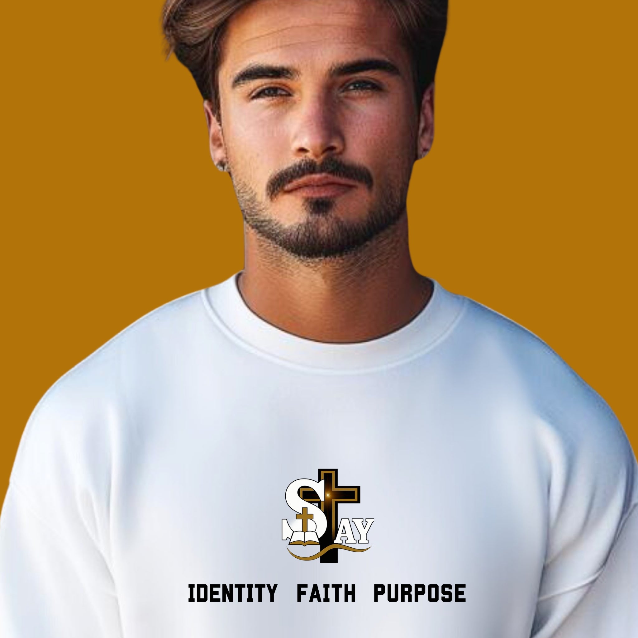 Identity Faith Purpose Crewneck Sweatshirt