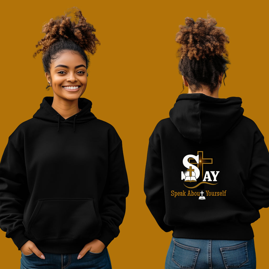 SAY Logo Pullover Hoodie