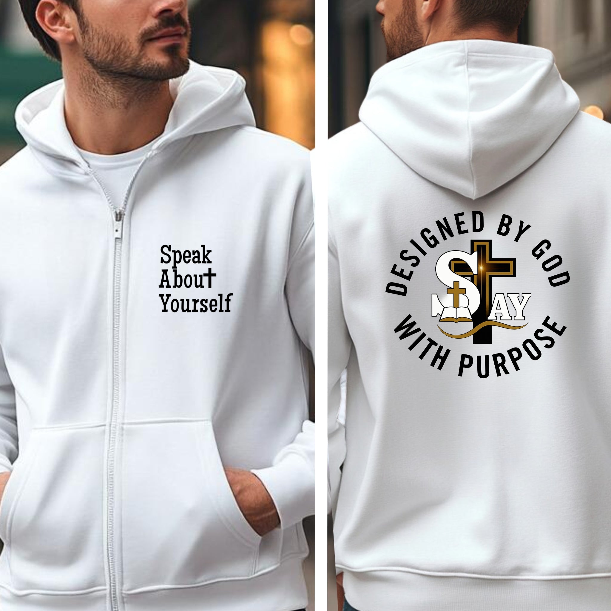 SAY Zip Hoodie