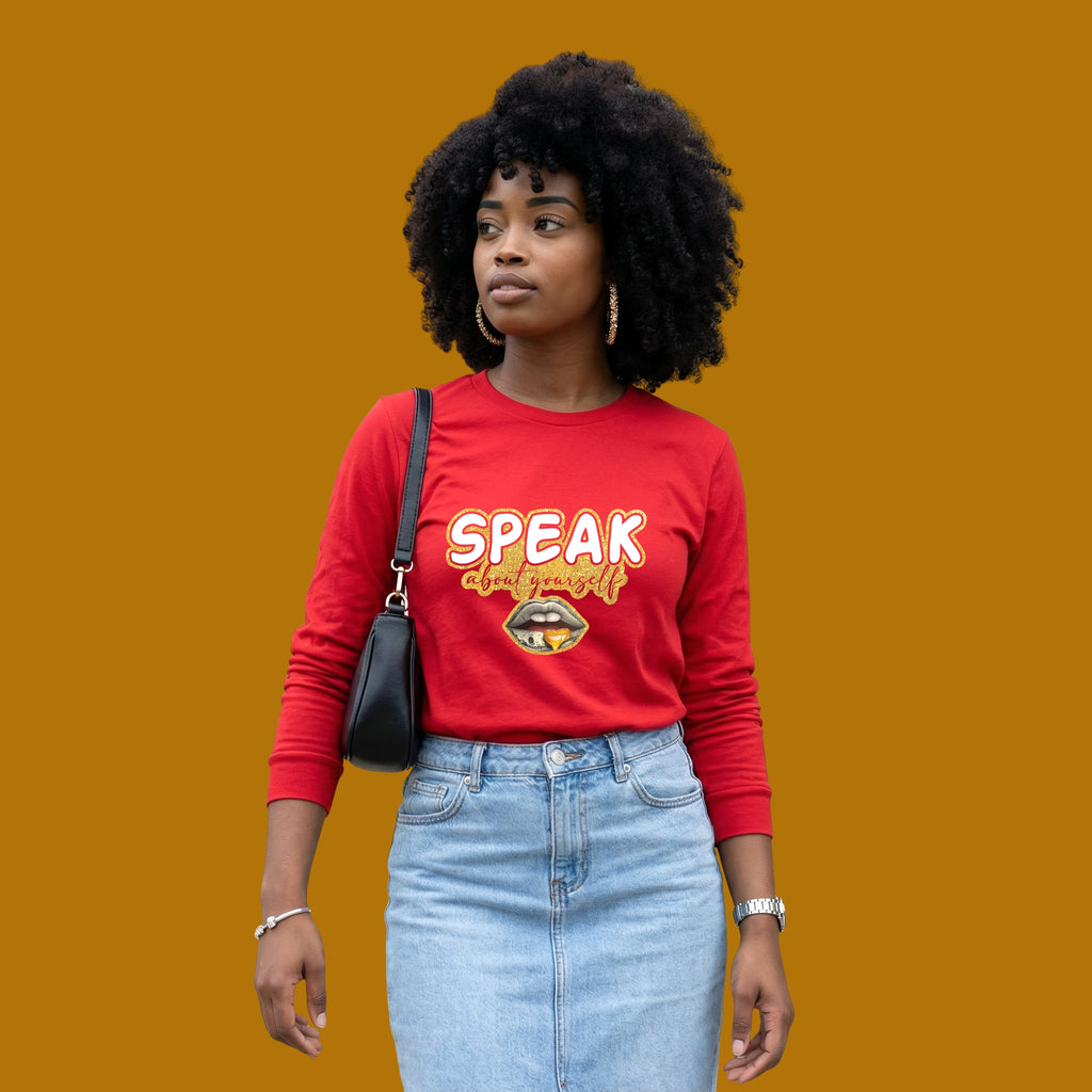SAY Cross Long Sleeve Tee