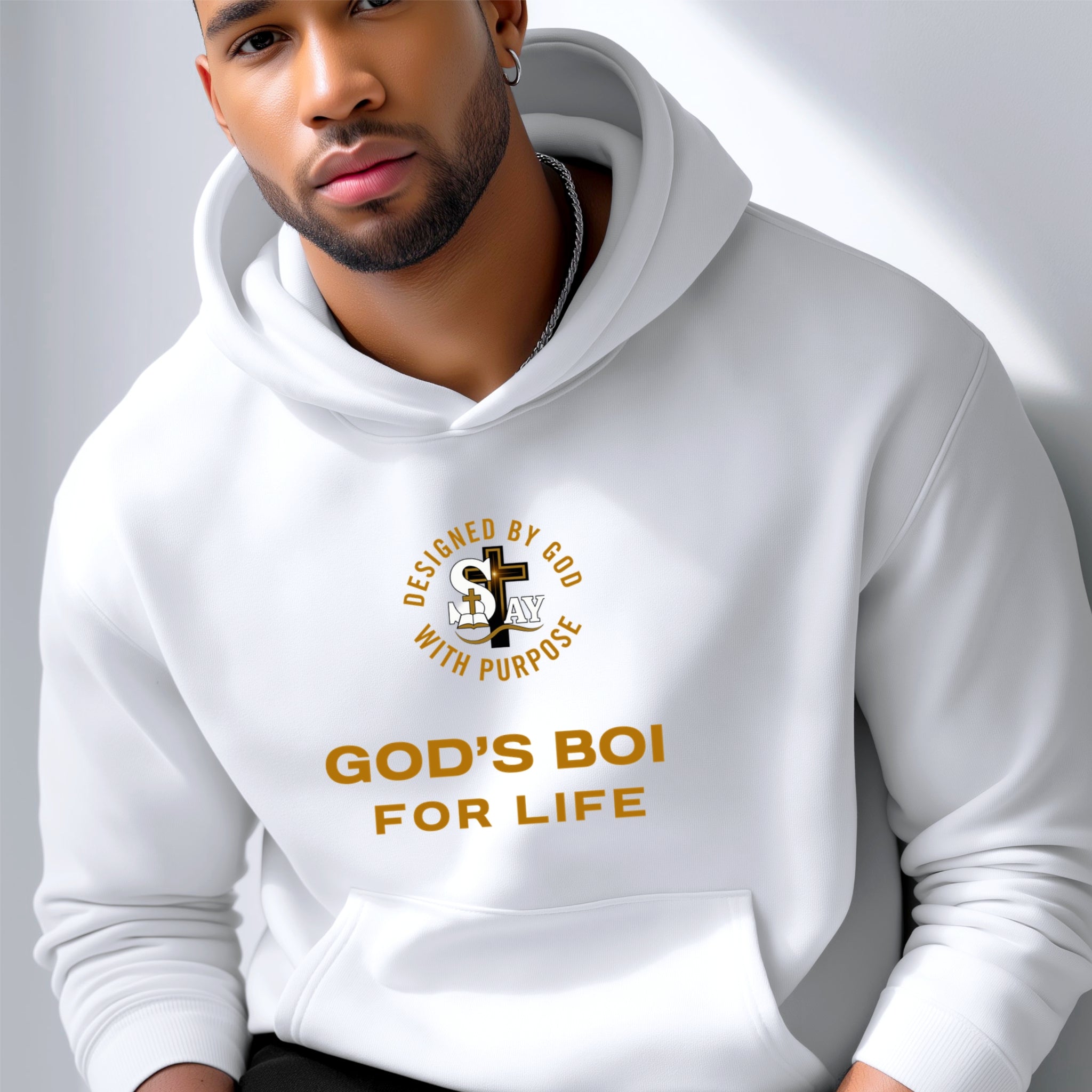 God's Boi...Pullover Hoodie