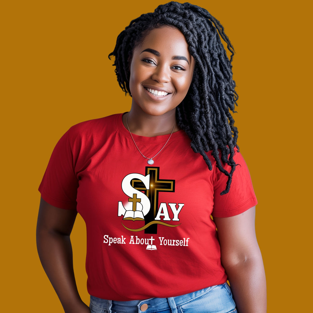 SAY Cross Logo Short Sleeve Tee