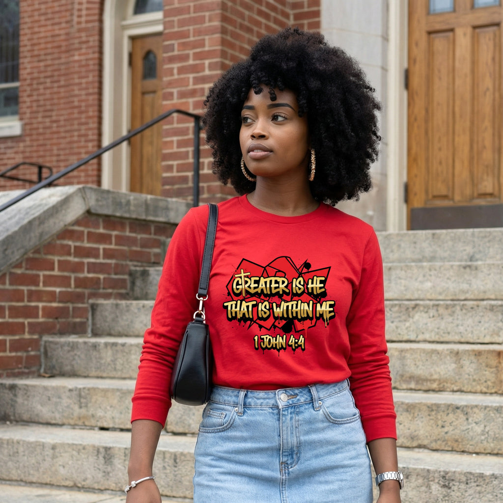Greater Is....Long Sleeve T-Shirt