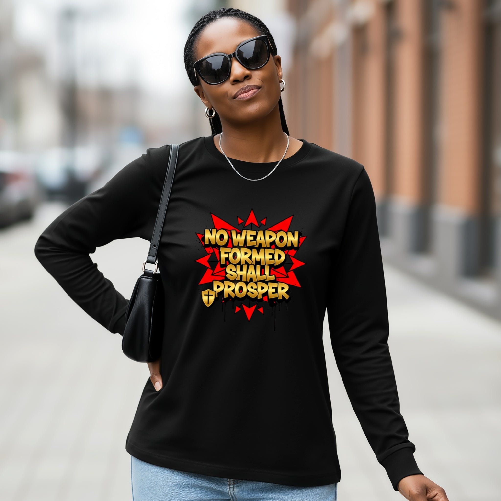 No Weapon...Long Sleeve Tee