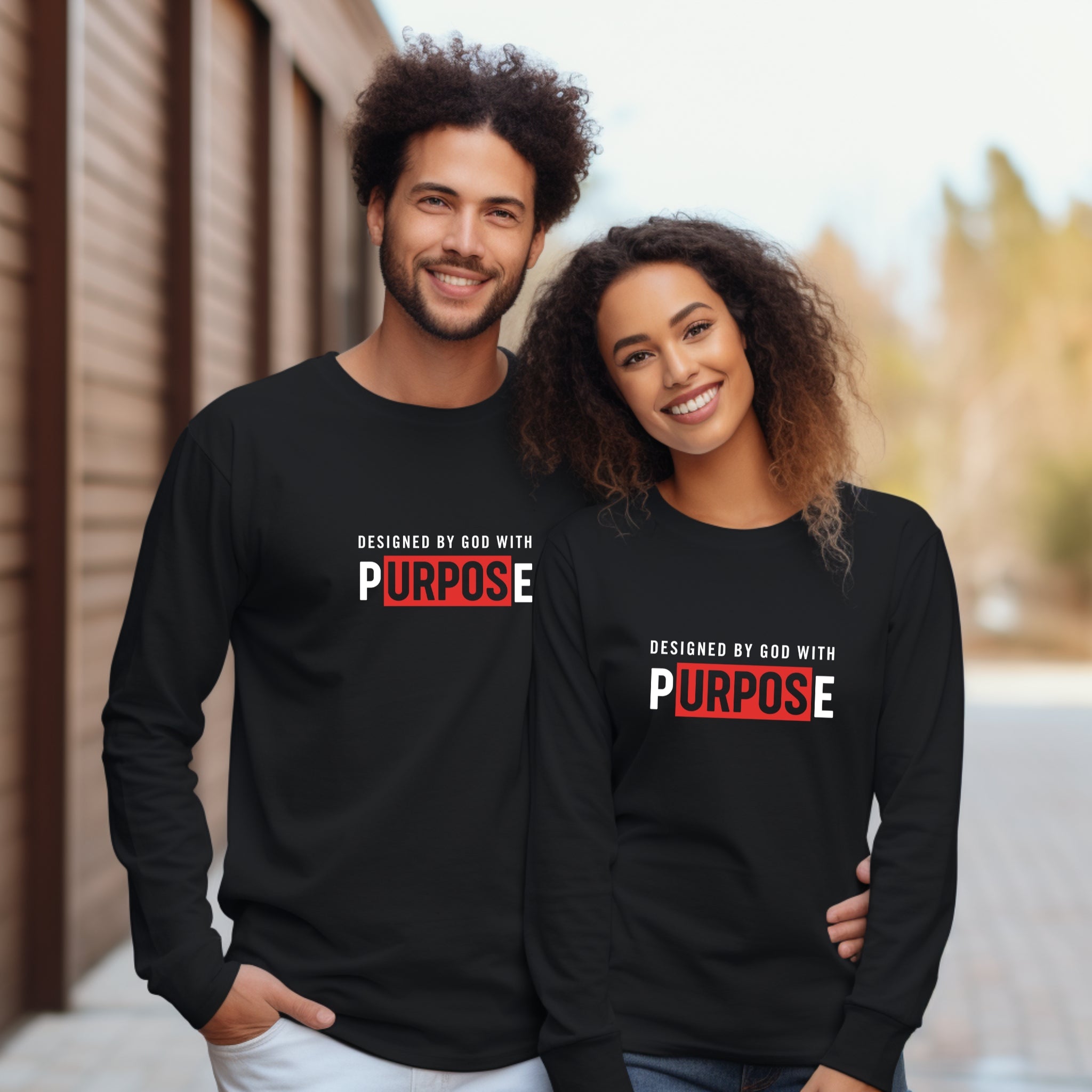Designed by God Long Sleeve Tee