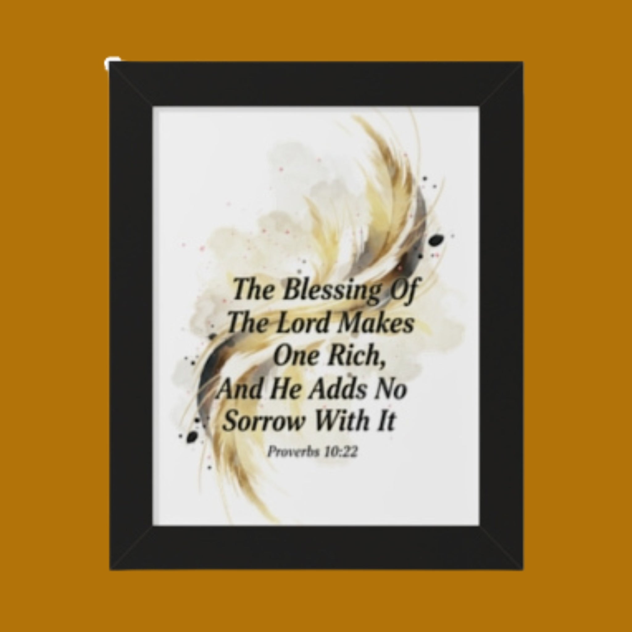 Blessing of the Lord Wall Art