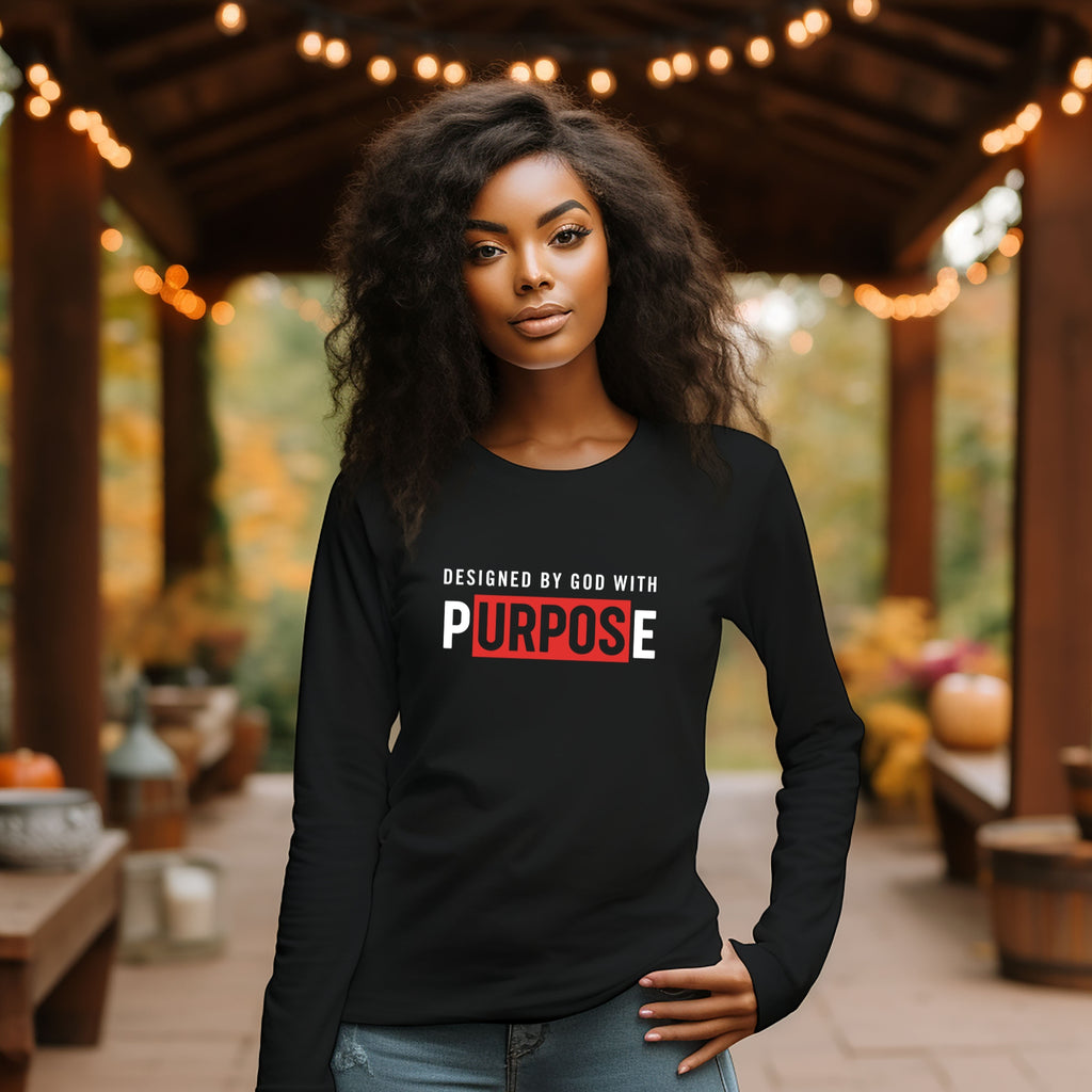 Designed by God Long Sleeve Tee