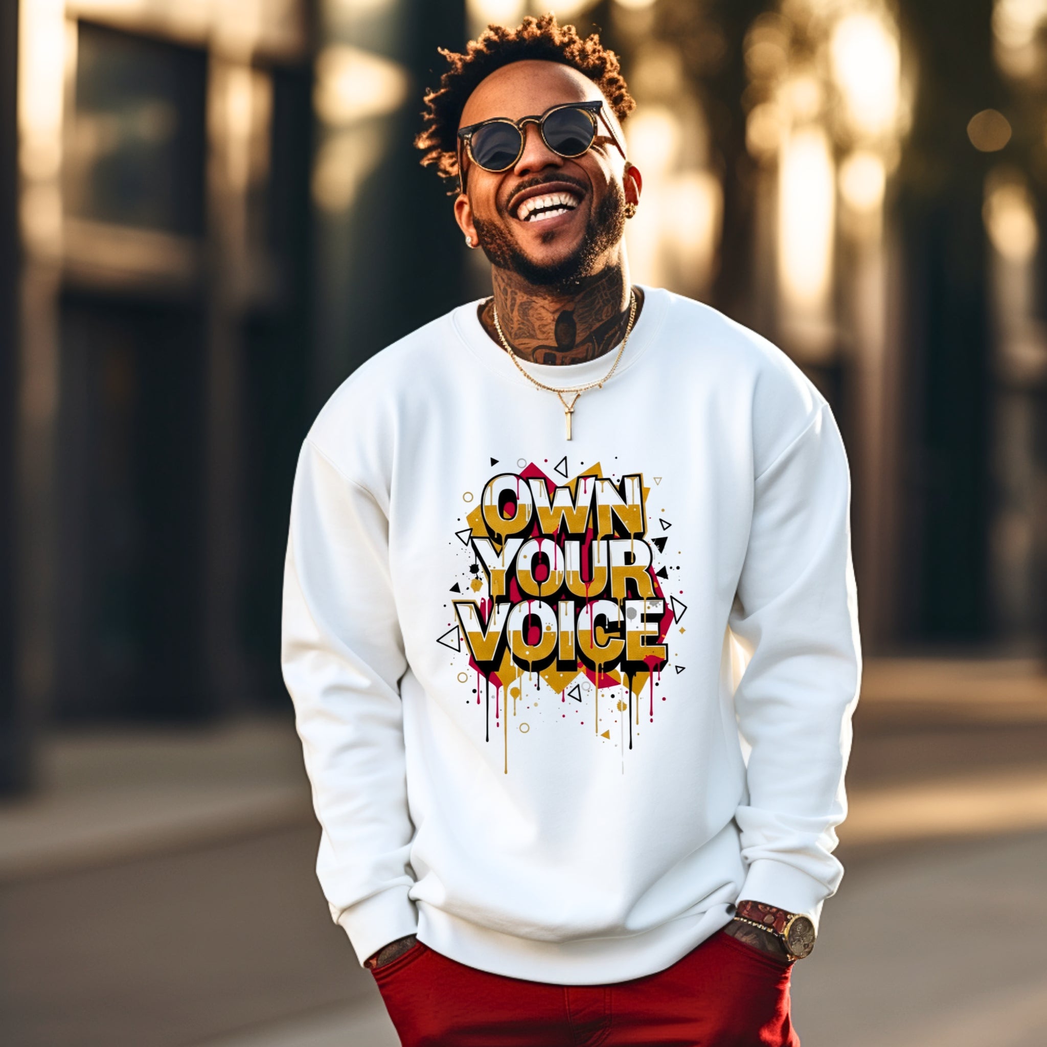 Own Your Voice Sweatshirt