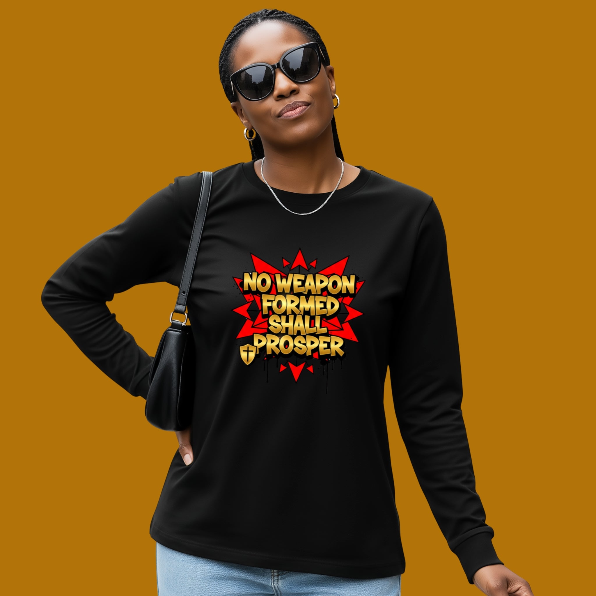 No Weapon...Long Sleeve Tee