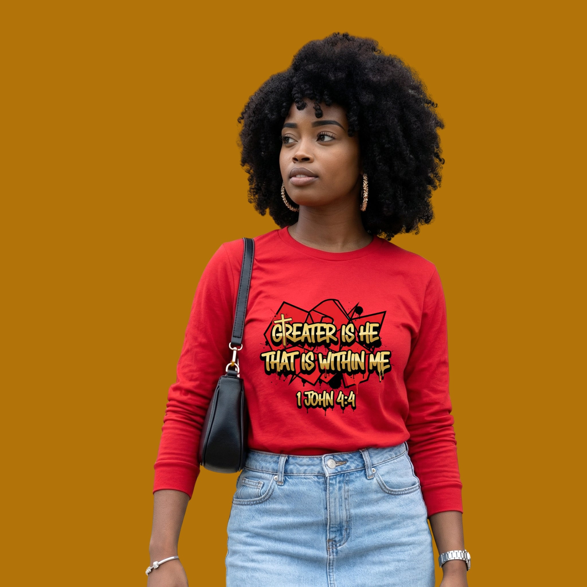 Greater Is He....Long Sleeve Tee