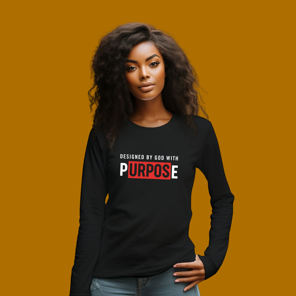 Designed by God Long Sleeve Tee