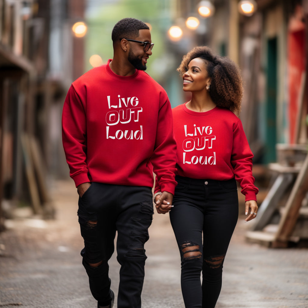 Live Out Loud Crewneck Sweatshirt