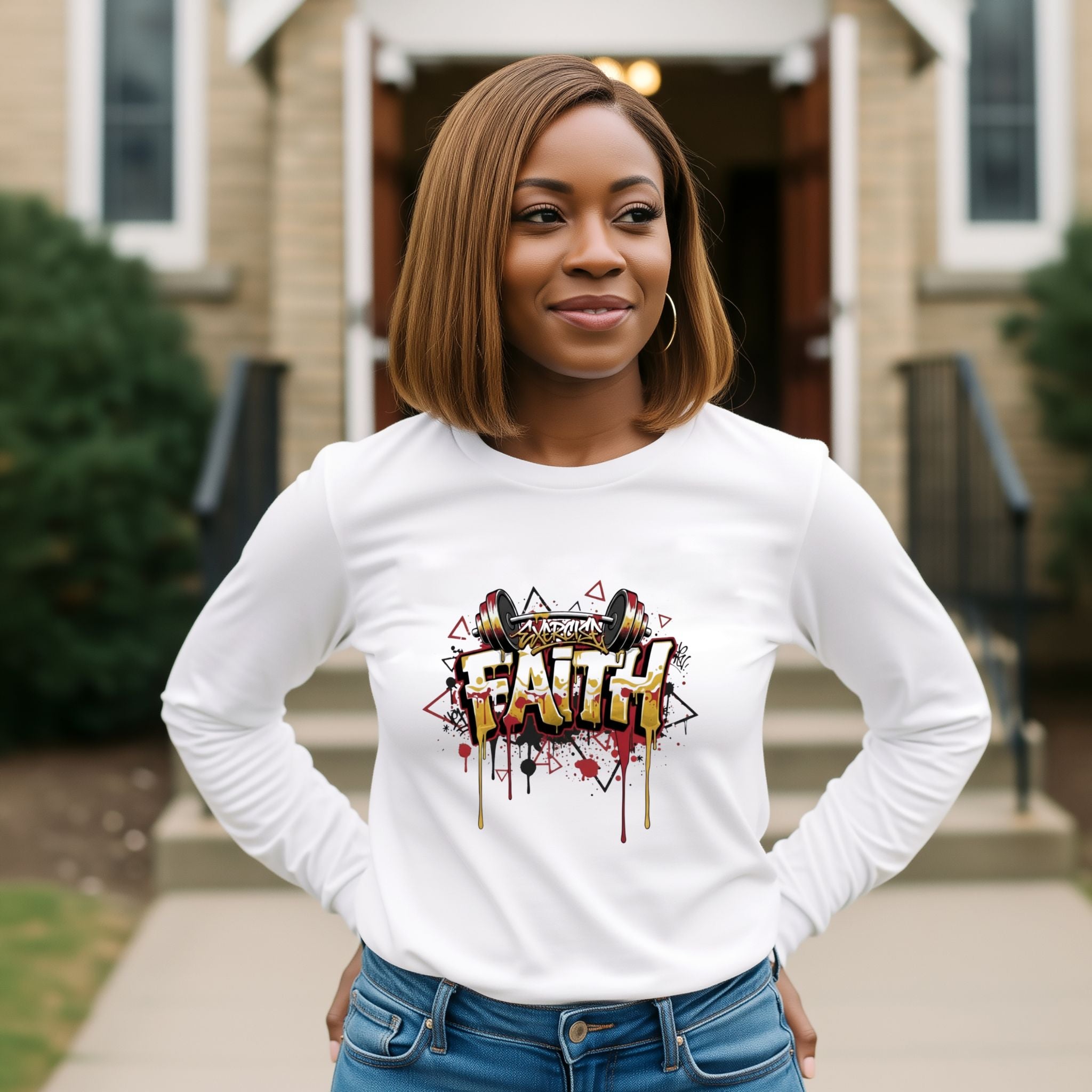 Exercise Faith Long Sleeve Tee