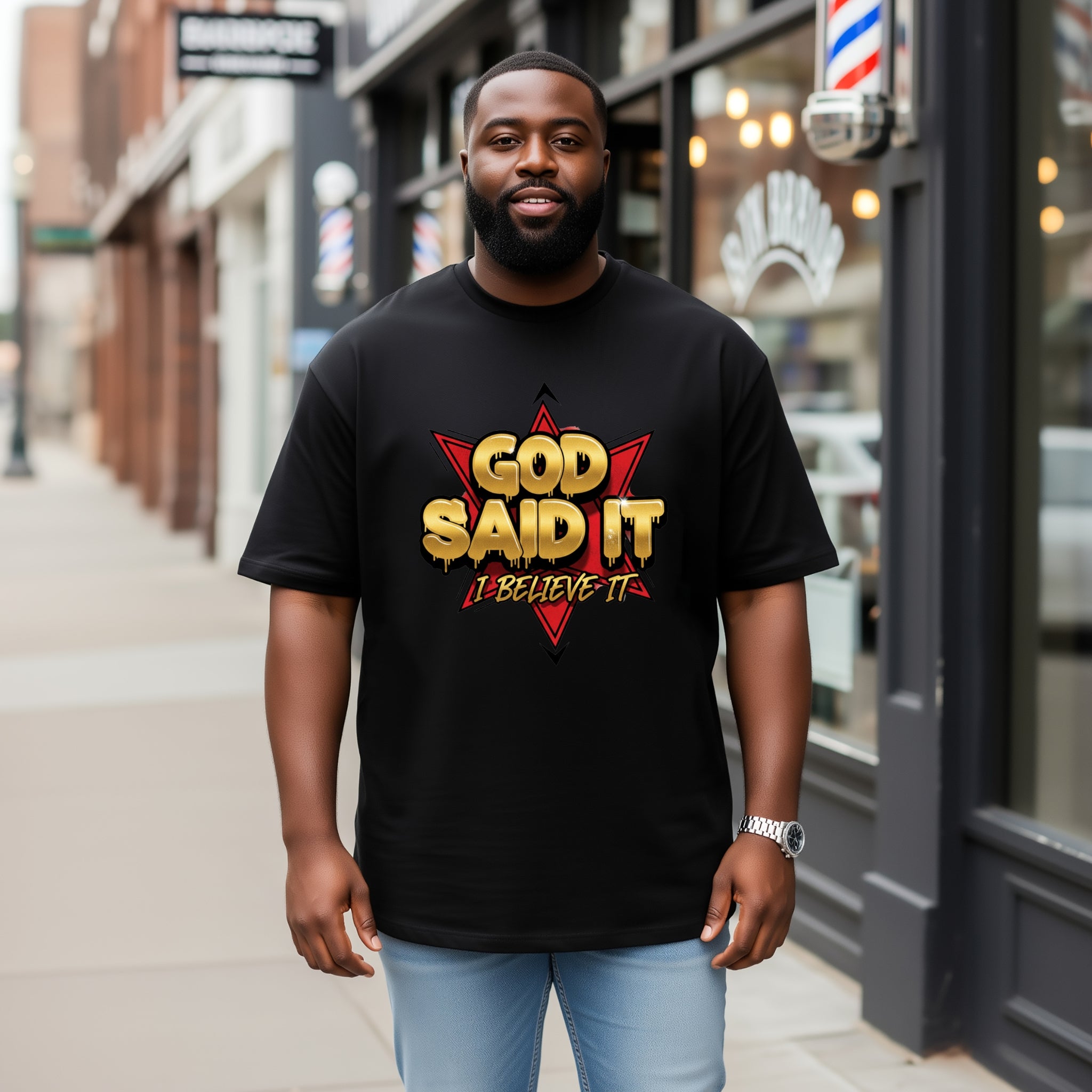God Said It Short Sleeve Tee