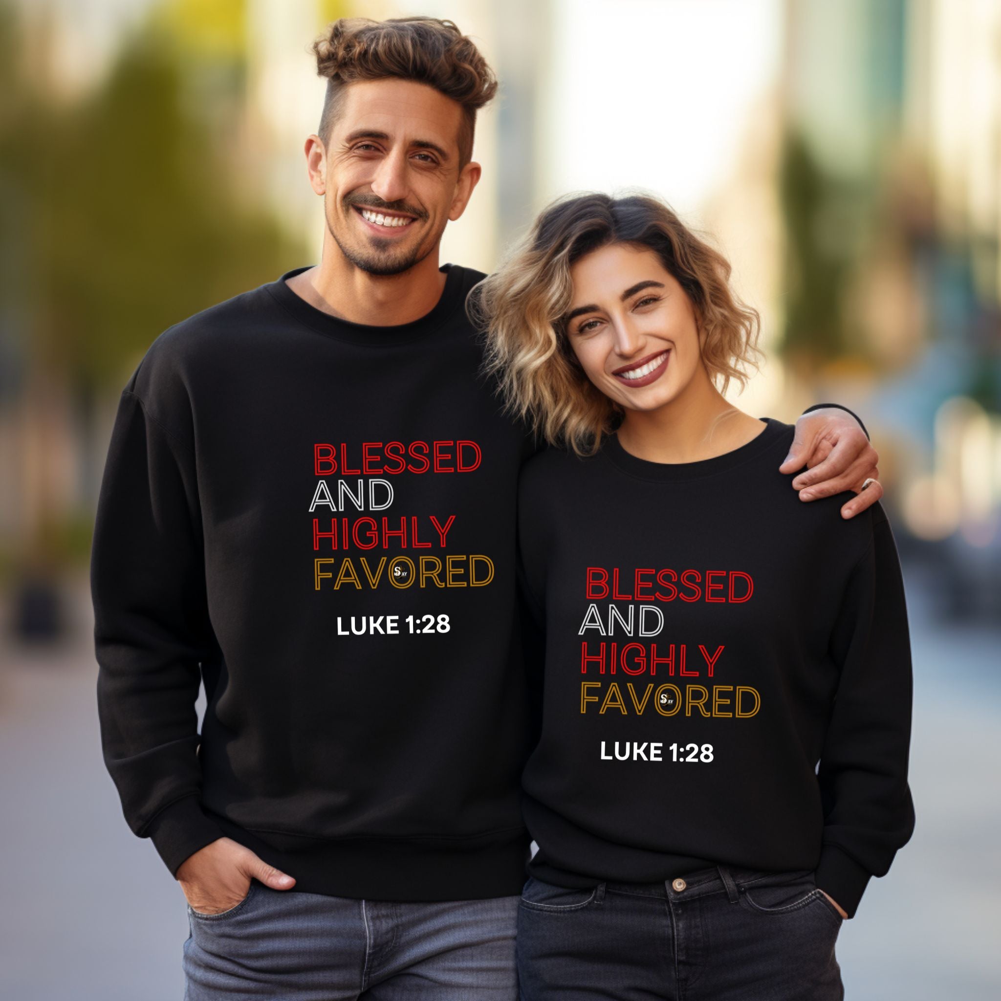 Blessed & Highly Favored Sweatshirt