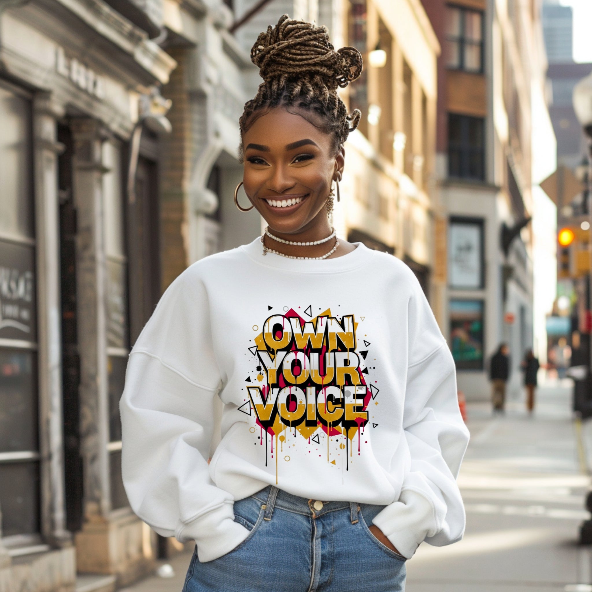 Own Your Voice Sweatshirt