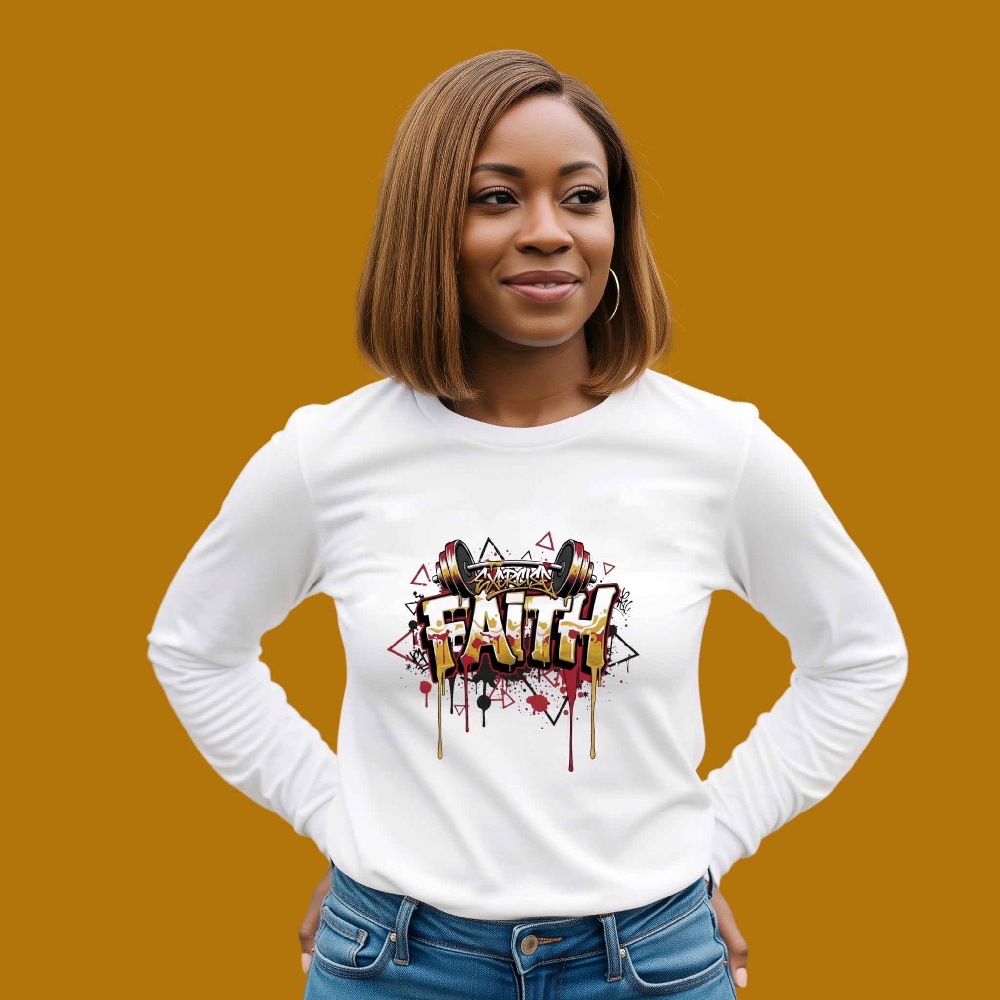Exercise Faith Long Sleeve Tee