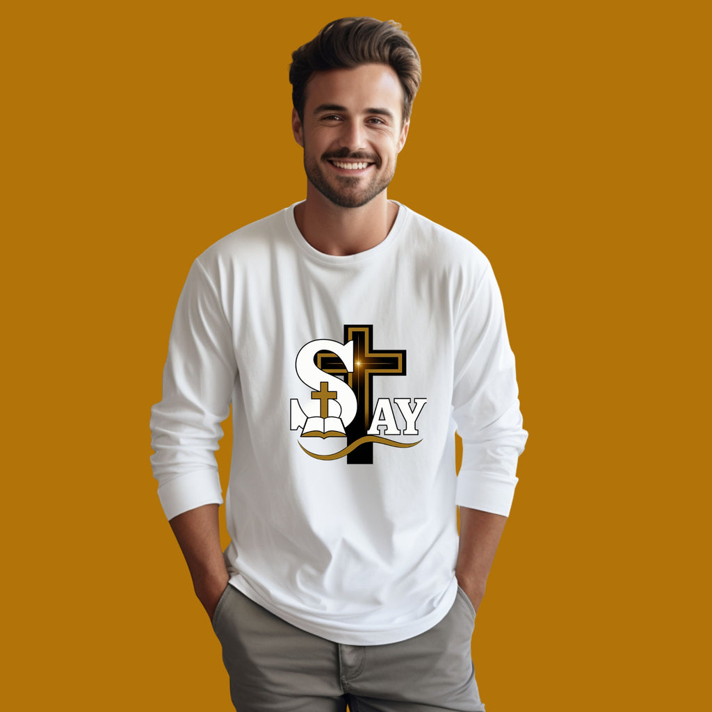 SAY Logo Long Sleeve T-Shirt