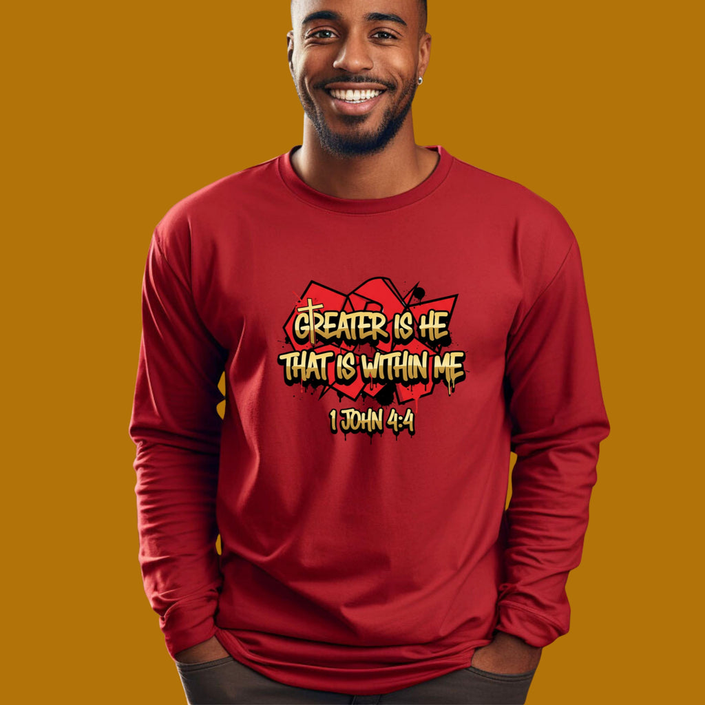 Greater Is....Long Sleeve T-Shirt