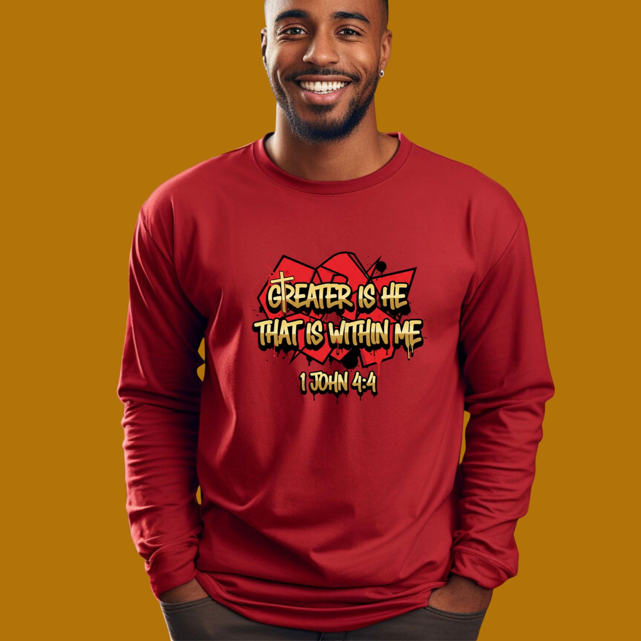Greater Is....Long Sleeve T-Shirt