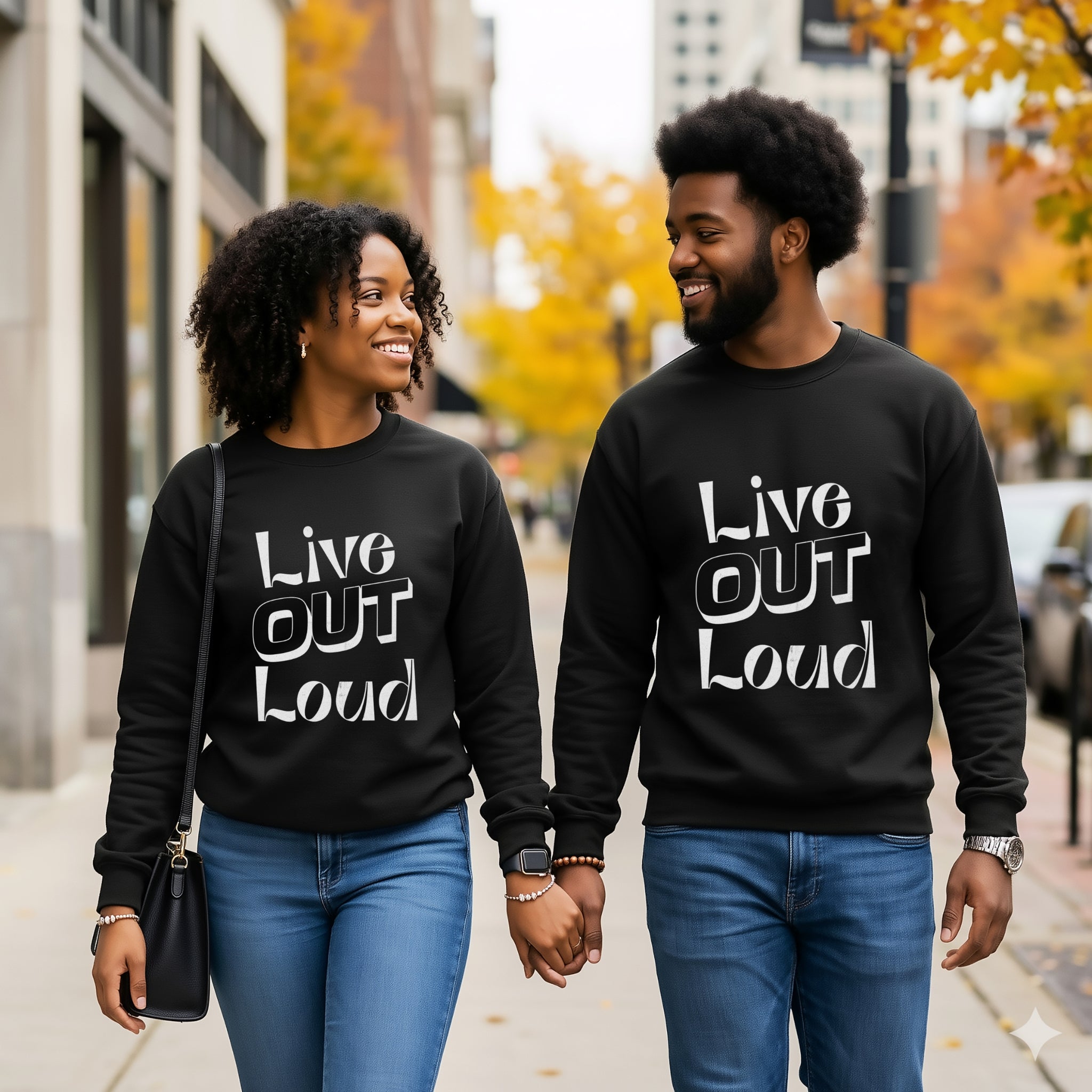 Live Out Loud Crewneck Sweatshirt