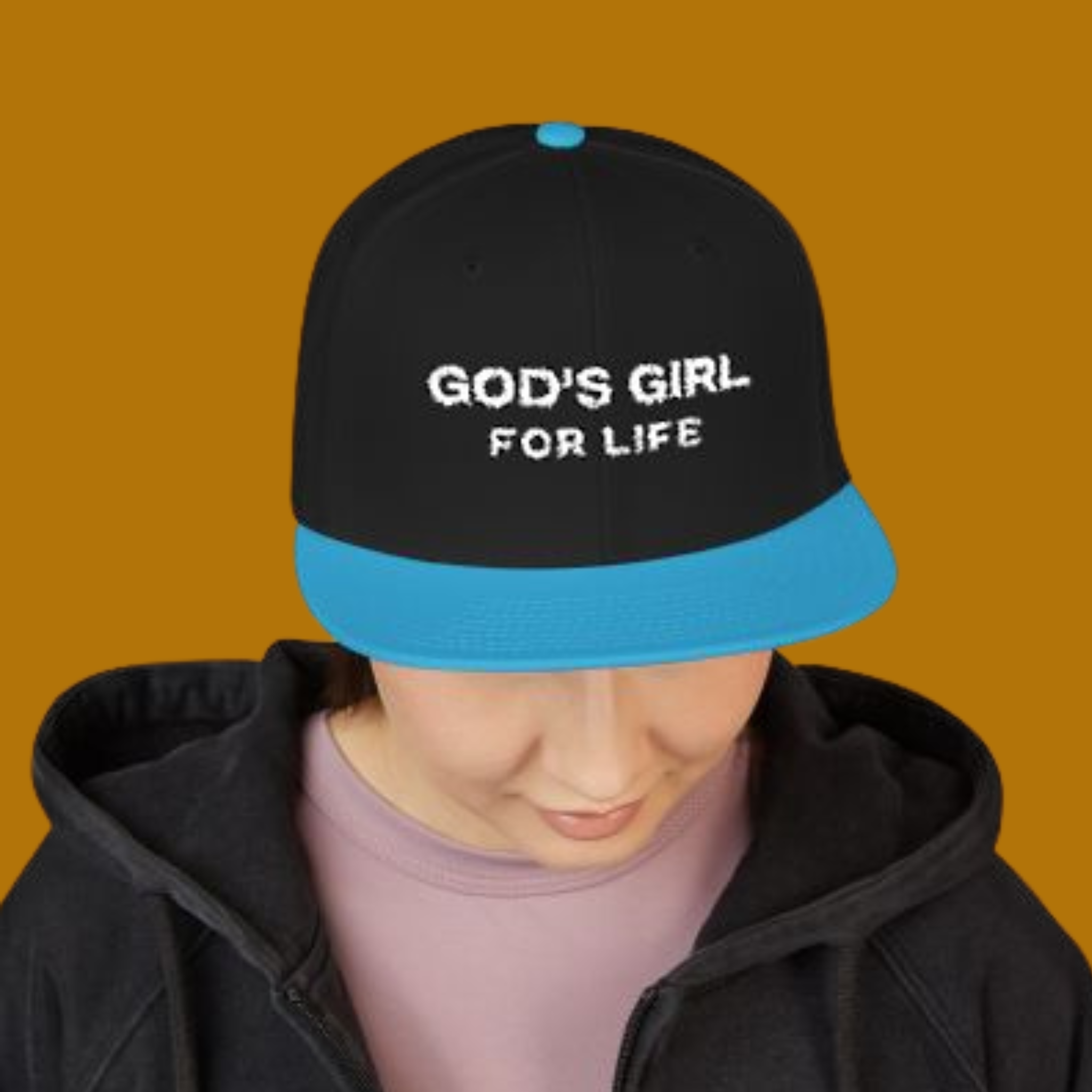 God’s Girl for Life Snapback Hat