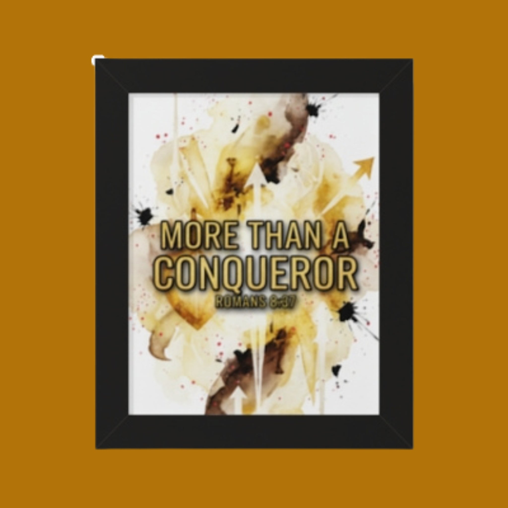 More Than a Conqueror Wall Art