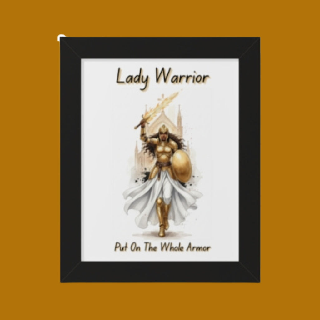 Lady Warrior Wall Art