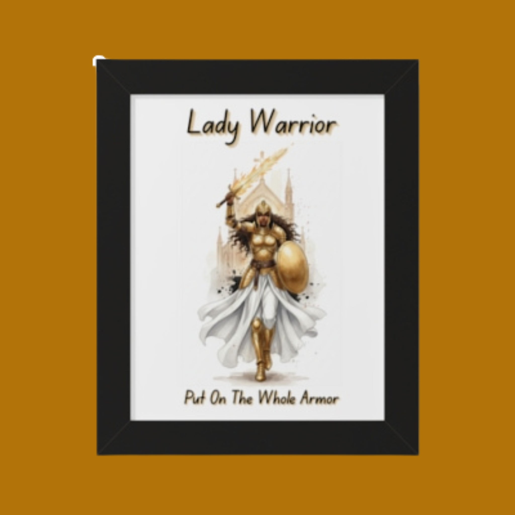 Lady Warrior Wall Art