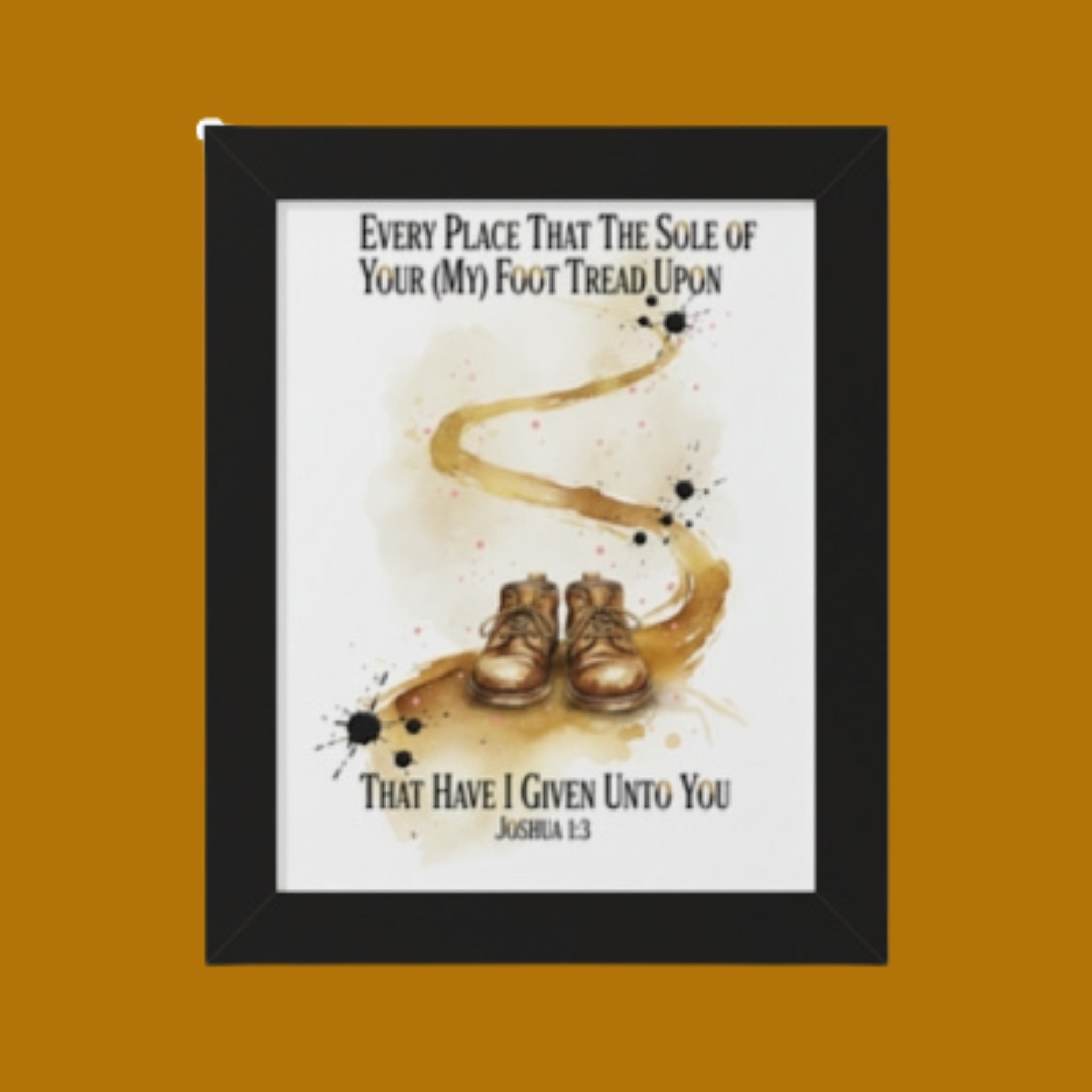 Joshua 1:3 Wall Art