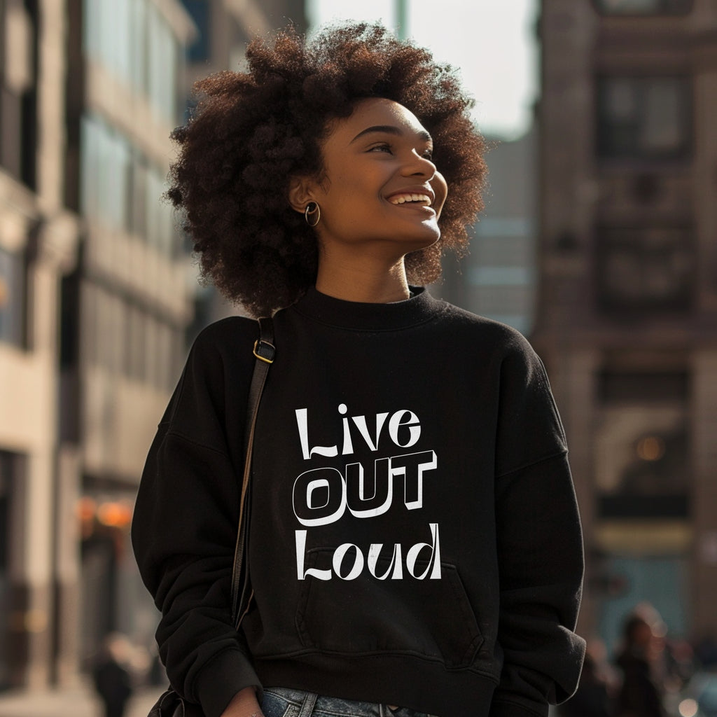 Live Out Loud Crewneck Sweatshirt