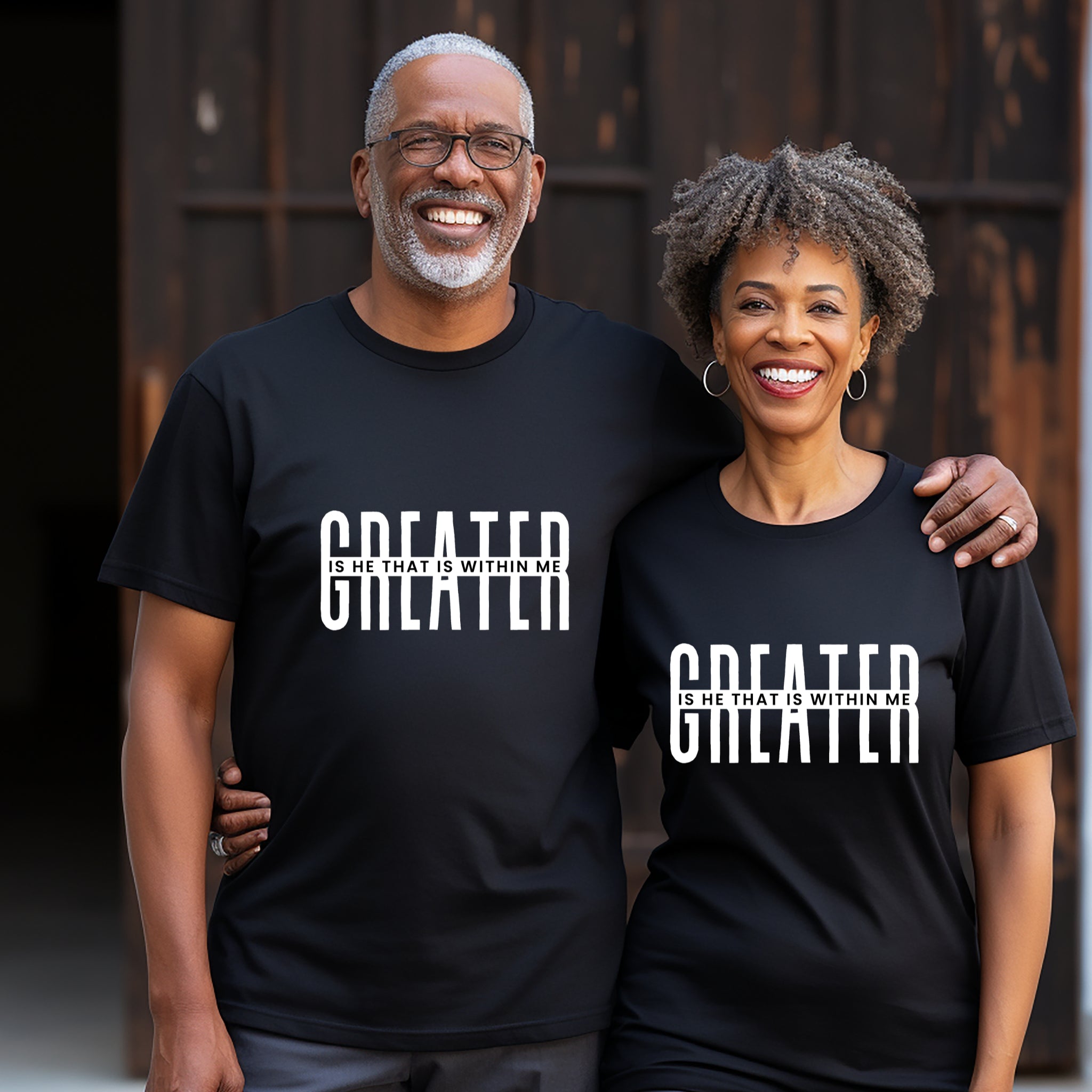 Greater Is He Short Sleeve T-Shirt