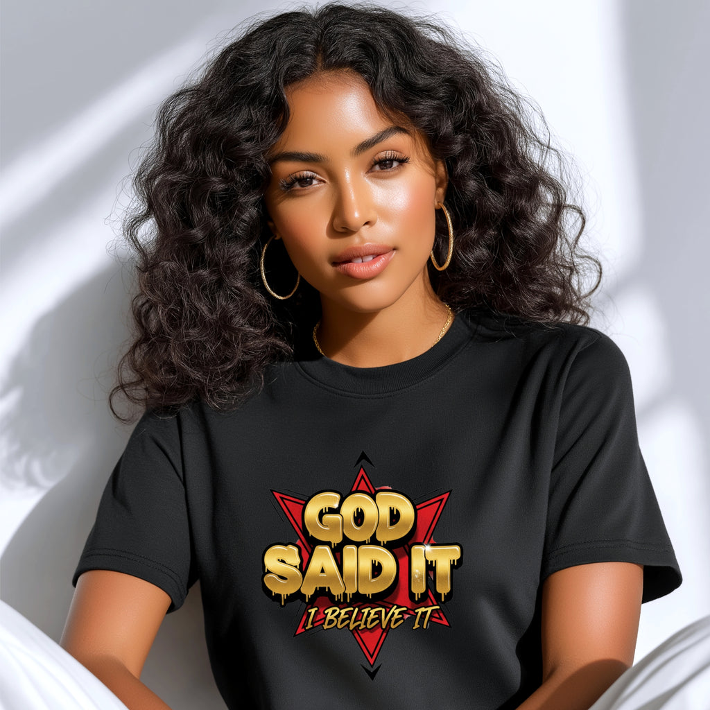 God Said It Short Sleeve Tee