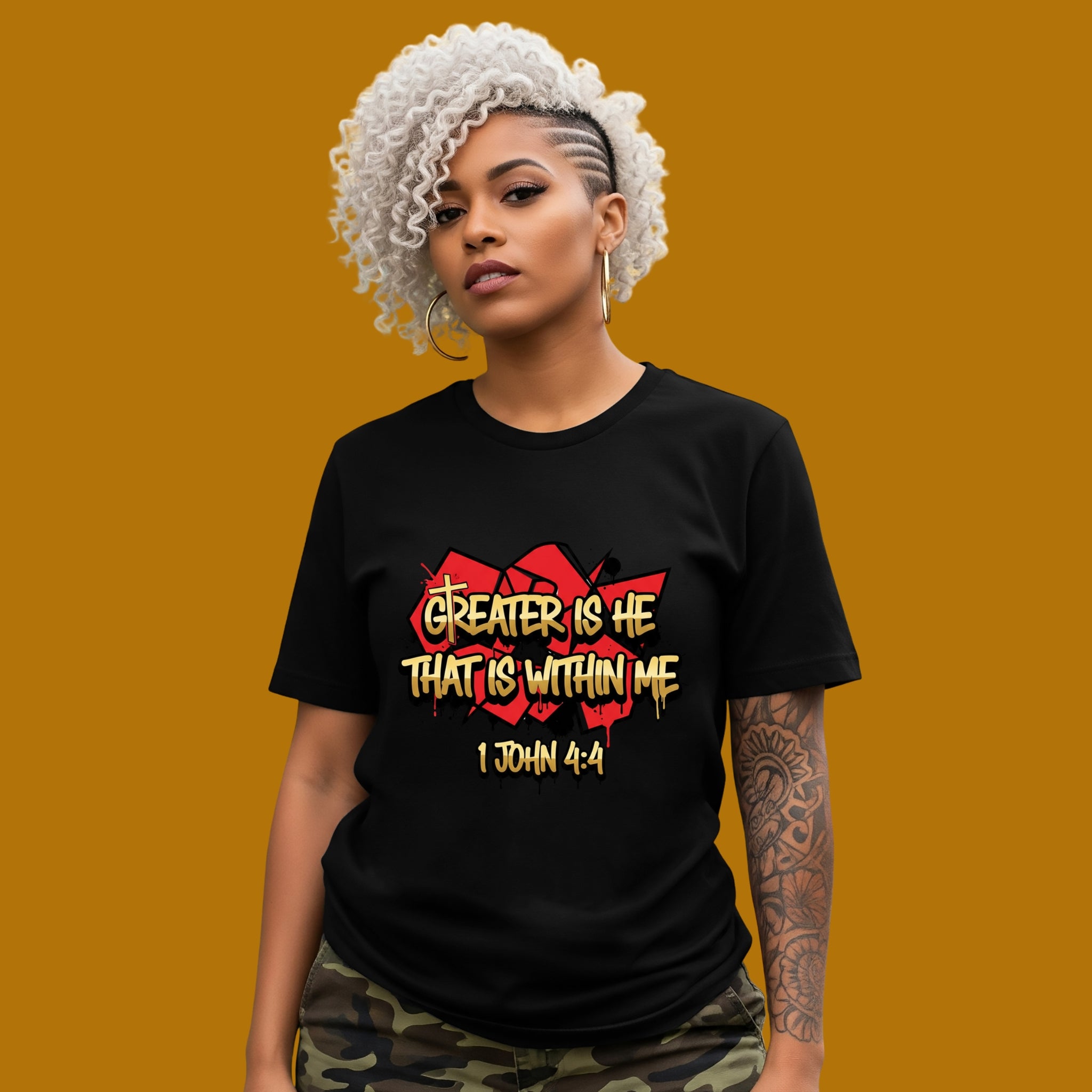 Greater Is He...Short Sleeve Tee